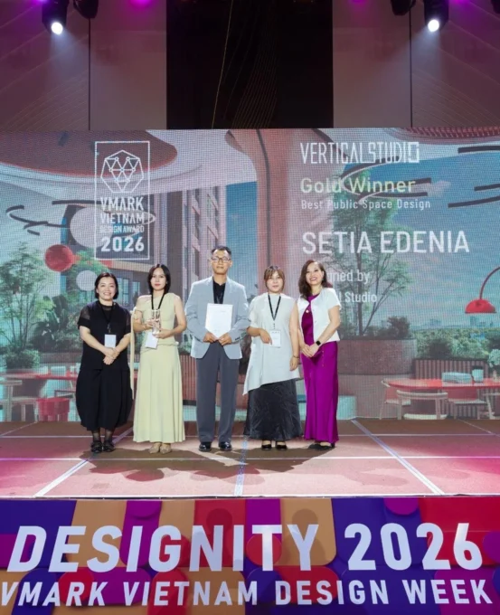 Vertical Studio Đạt Giải Vàng VMARK 2026 Với Dự Án Setia Edenia