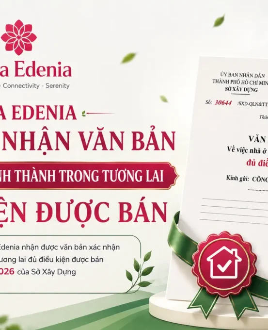 SETIA EDENIA CHÍNH THỨC NHẬN VĂN BẢN XÁC NHẬN NHÀ Ở HÌNH THÀNH TRONG TƯƠNG LAI ĐỦ ĐIỀU KIỆN ĐƯỢC BÁN