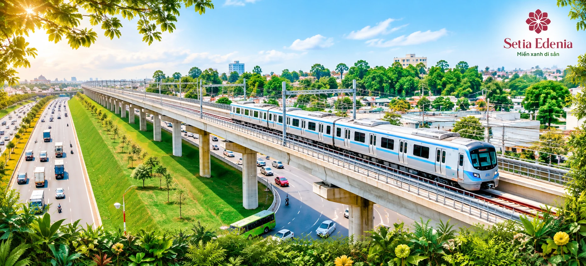 Metro Thủ Dầu Một – Tao Đàn dài 33,2 km được duyệt hướng tuyến